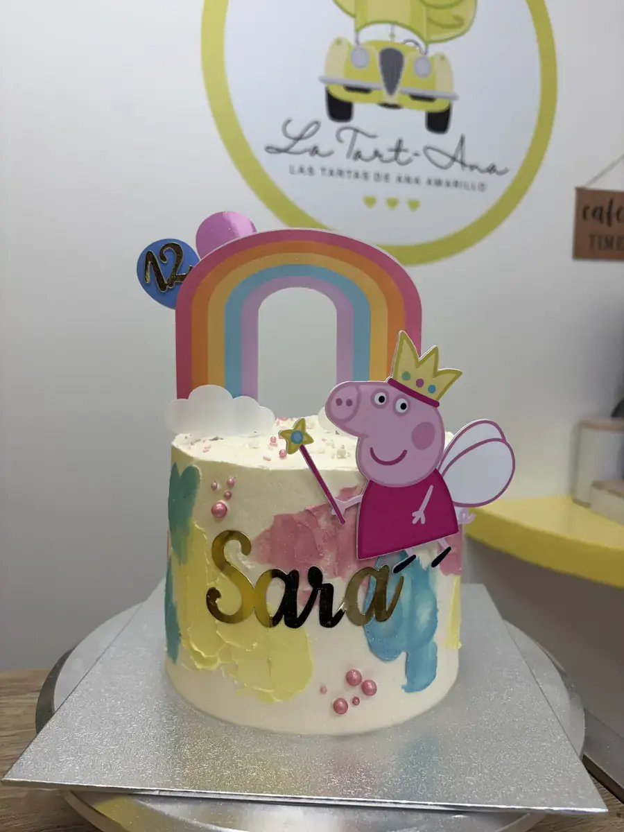 Tarta personalizada Pepa Pig infantil Pinoso